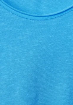 Basic Shirt Mit 3/4 Armel
