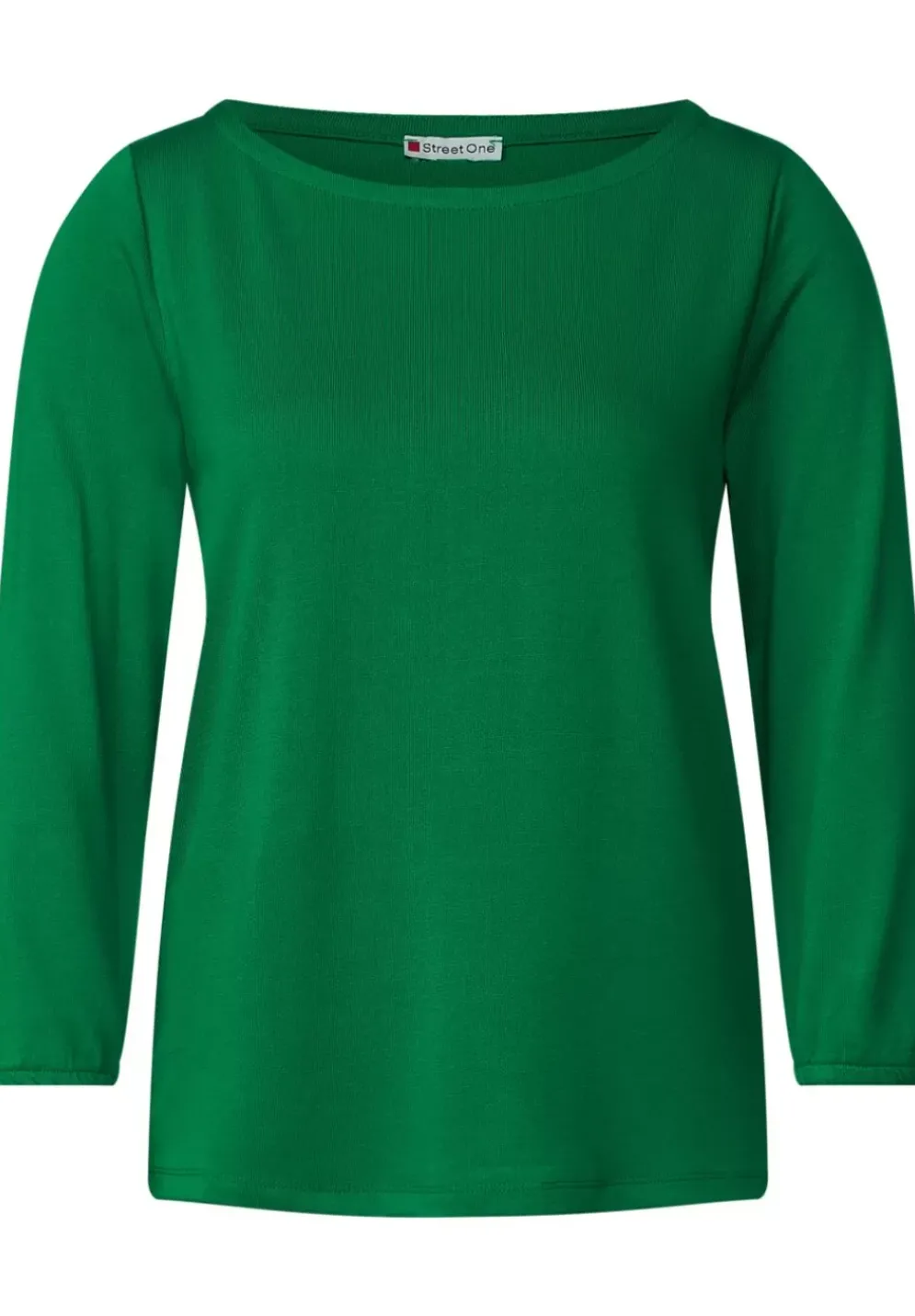 Basic Shirt Mit 3/4 Armel