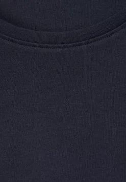 Basic Shirt Mit Rundhals