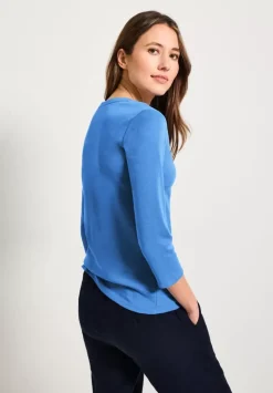 Basic Shirt Mit Rundhals