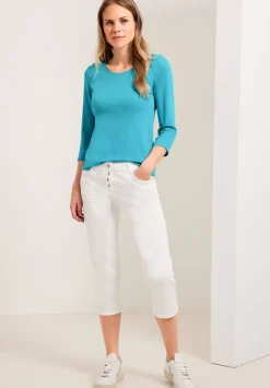 Basic Shirt Mit Rundhals