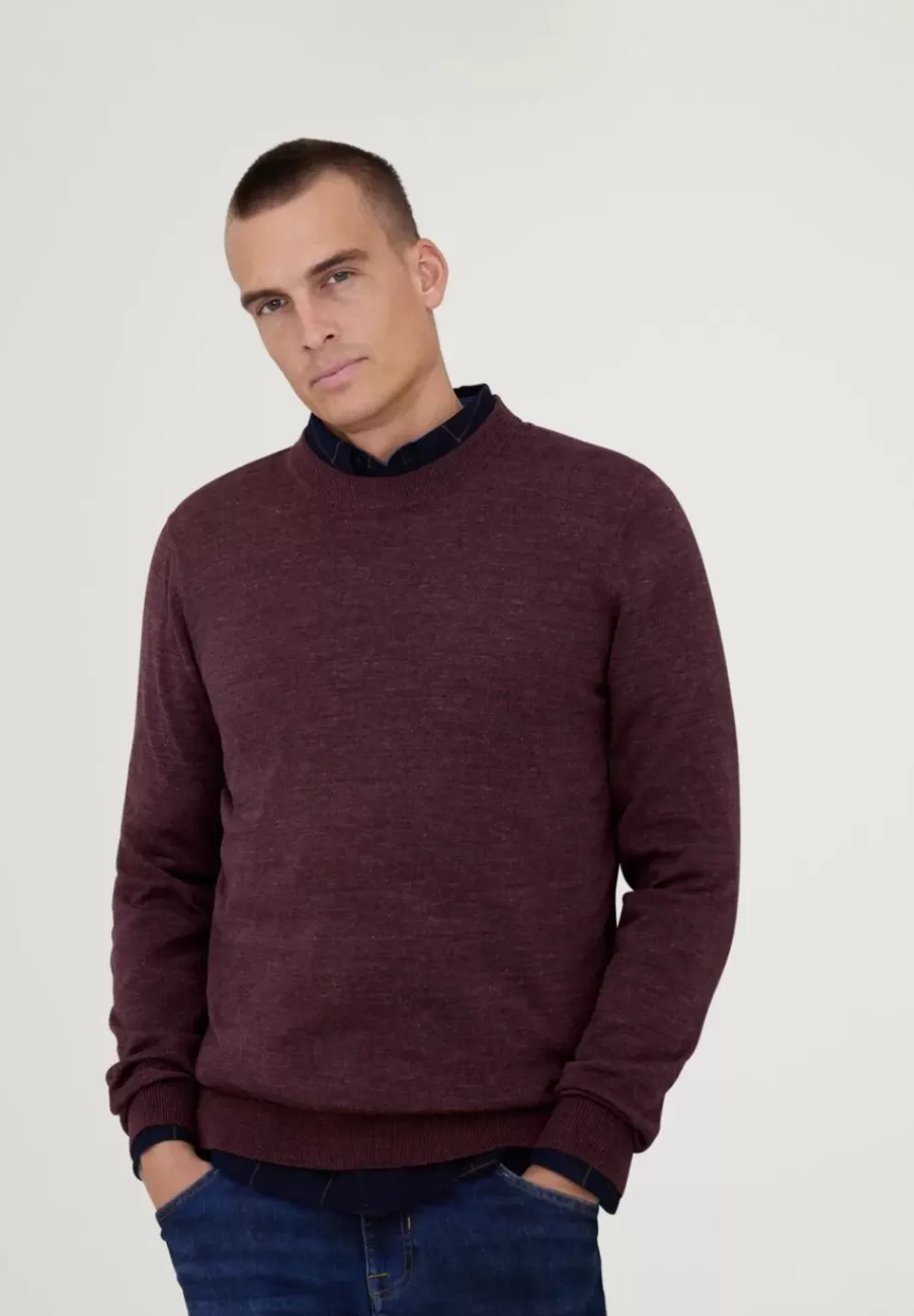 Basic Strickpullover