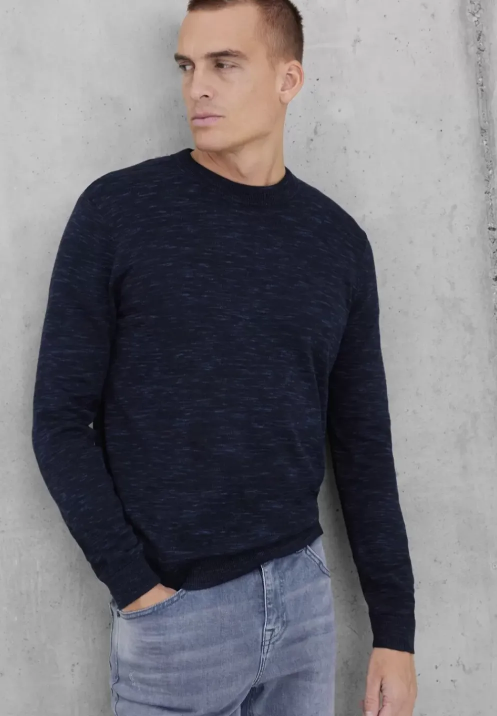 Basic Strickpullover