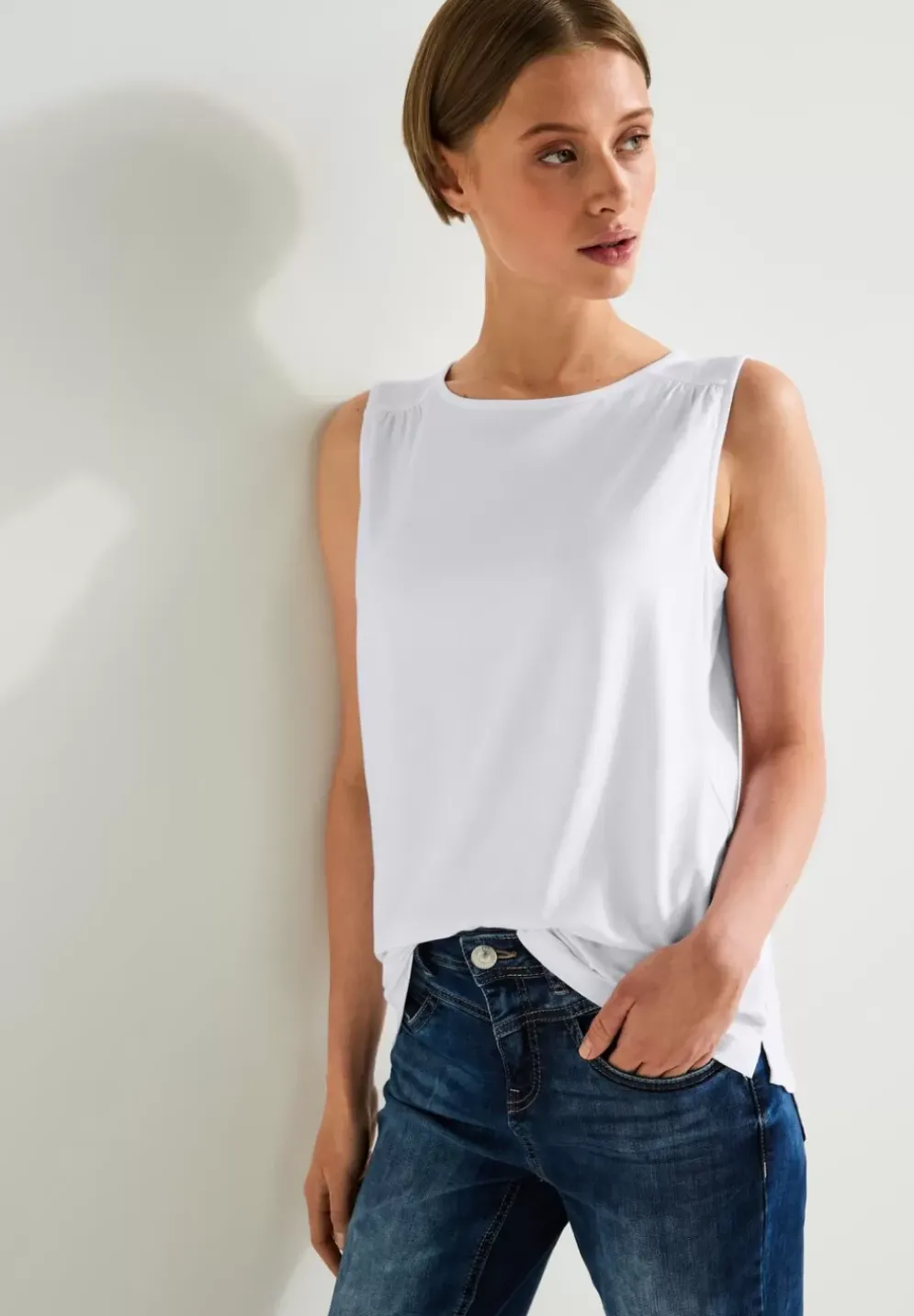 Basic Top In Unifarbe