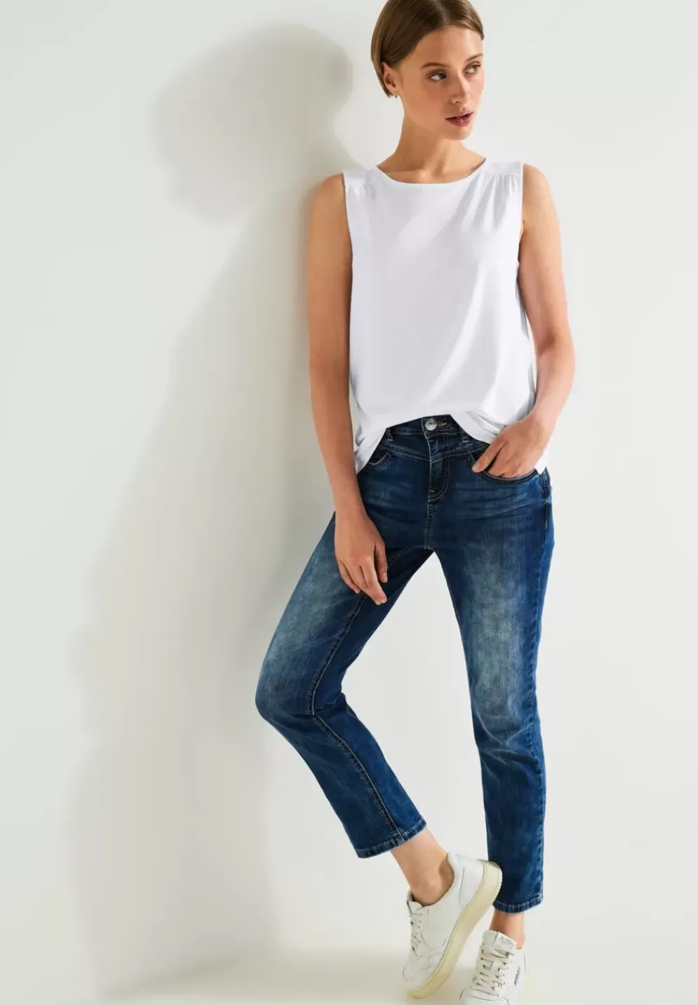 Basic Top In Unifarbe