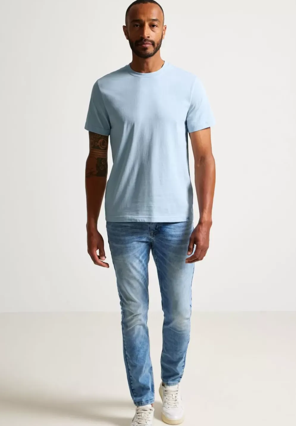Basic T-Shirt In Unifarbe