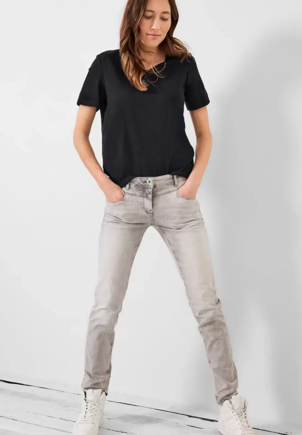 Basic T-Shirt In Unifarbe