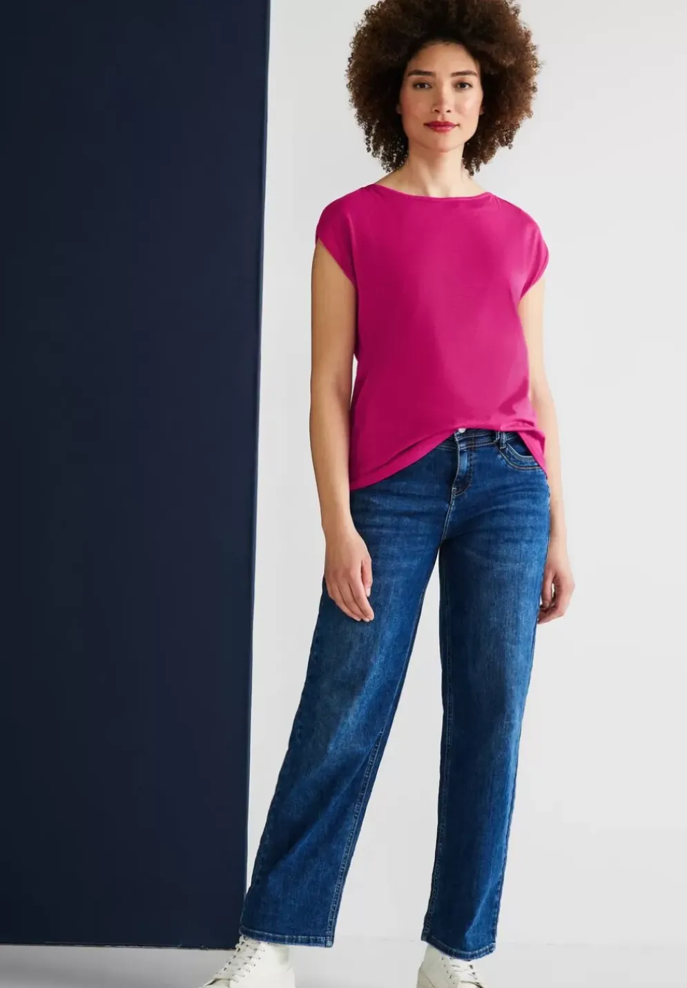 Basic T-Shirt In Unifarbe