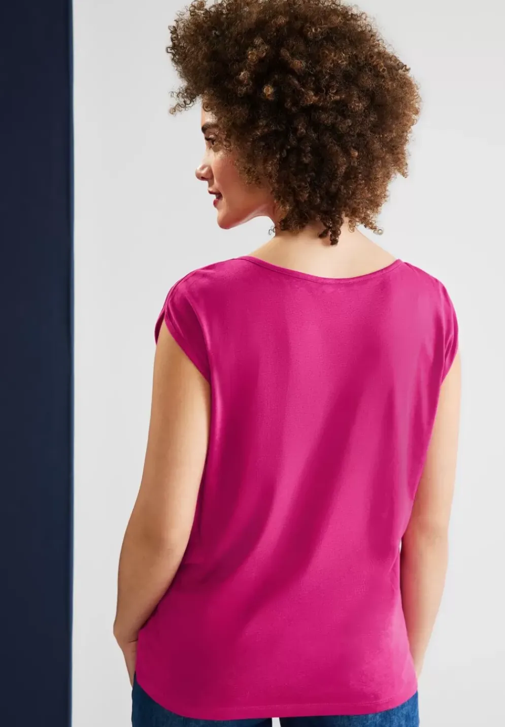 Basic T-Shirt In Unifarbe