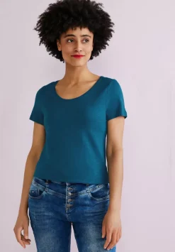 Basic T-Shirt In Unifarbe