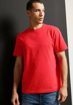Basic T-Shirt In Unifarbe