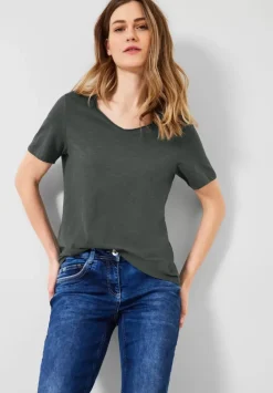Basic T-Shirt In Unifarbe