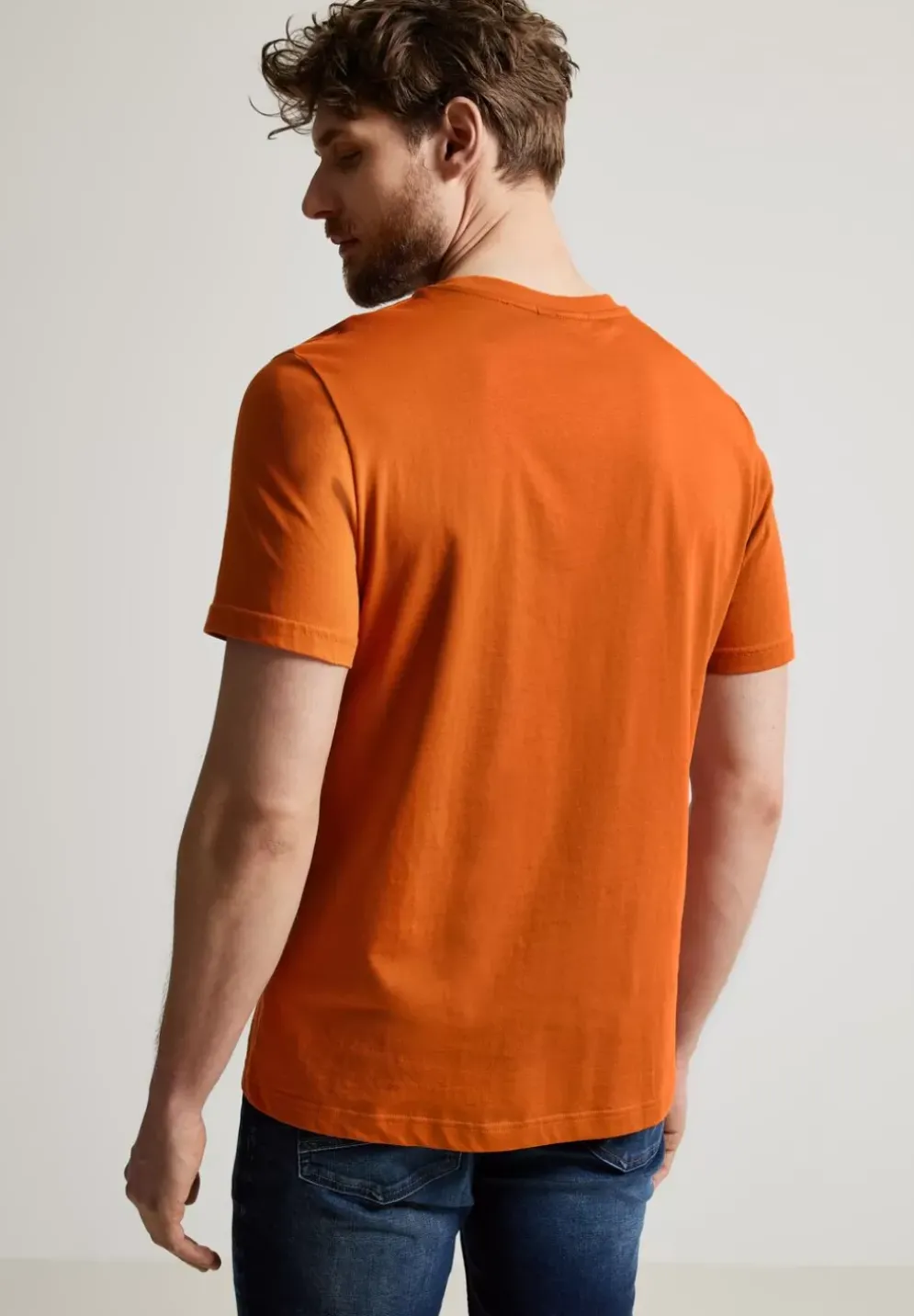 Basic T-Shirt In Unifarbe