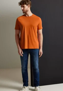 Basic T-Shirt In Unifarbe