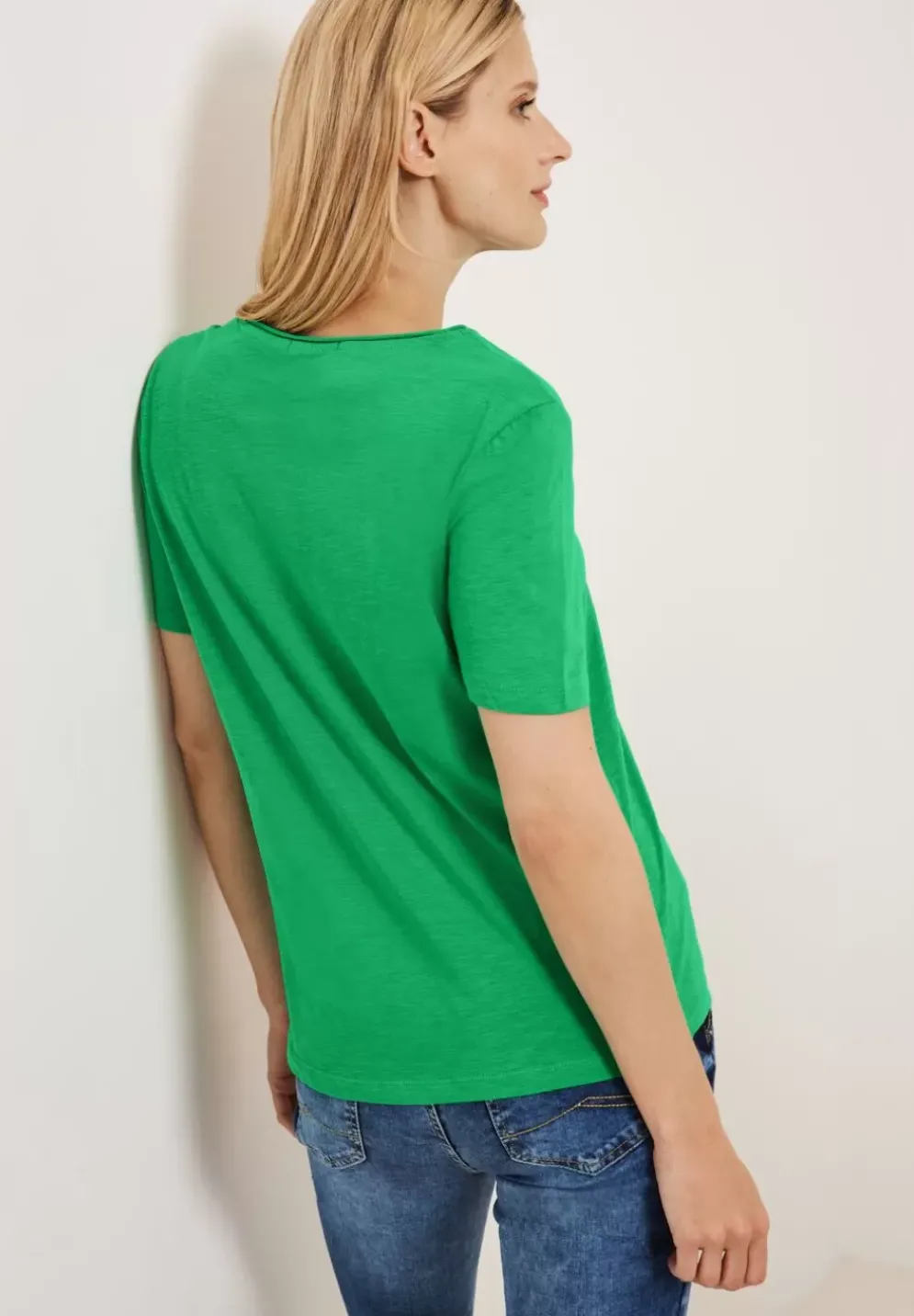 Basic T-Shirt In Unifarbe