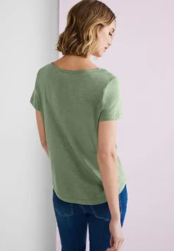 Basic T-Shirt In Unifarbe