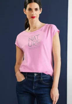 Basic T-Shirt Mit Wording