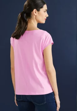 Basic T-Shirt Mit Wording
