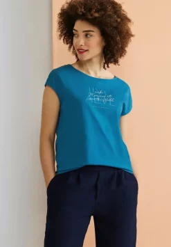 Basic T-Shirt Mit Wording