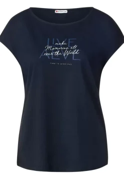 Basic T-Shirt Mit Wording