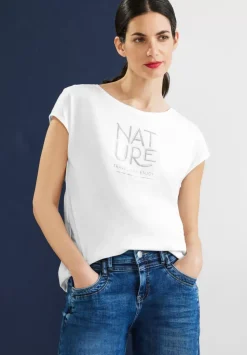 Basic T-Shirt Mit Wording