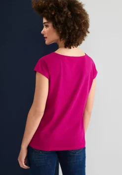 Basic T-Shirt Mit Wording