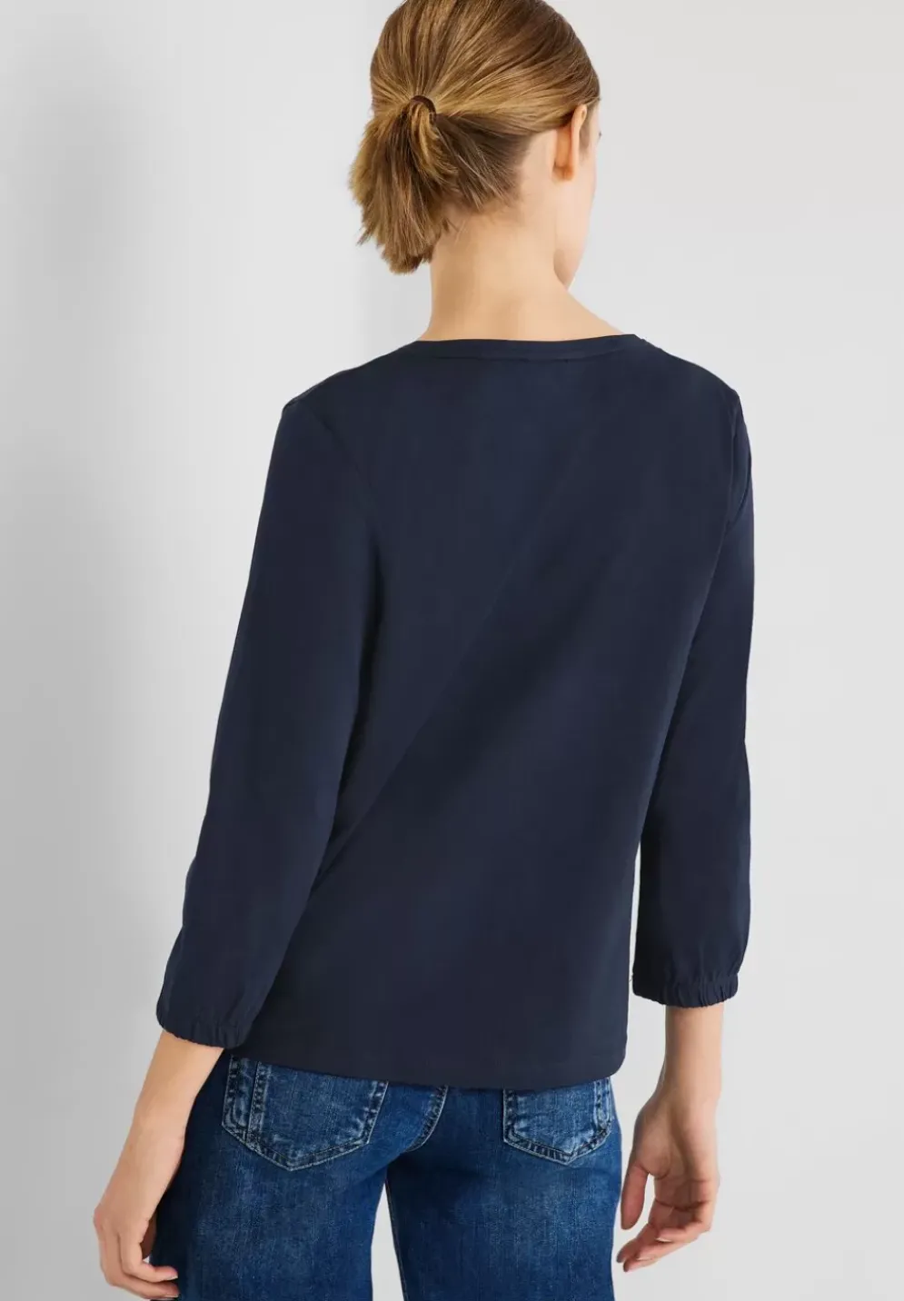 Basicshirt In Unifarbe