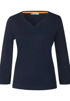 Basicshirt In Unifarbe