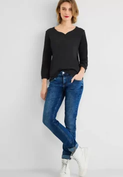 Basicshirt In Unifarbe