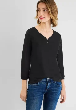 Basicshirt In Unifarbe