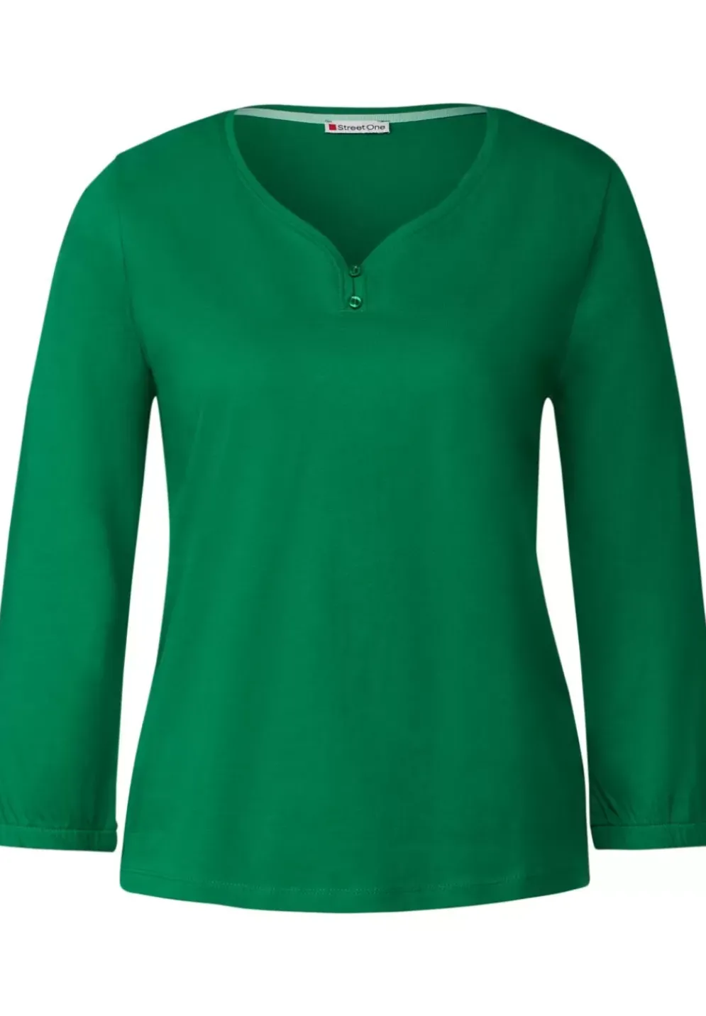 Basicshirt In Unifarbe