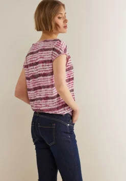 Batik Streifen T-Shirt