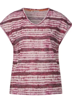Batik Streifen T-Shirt