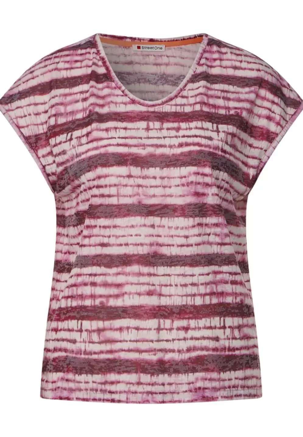 Batik Streifen T-Shirt