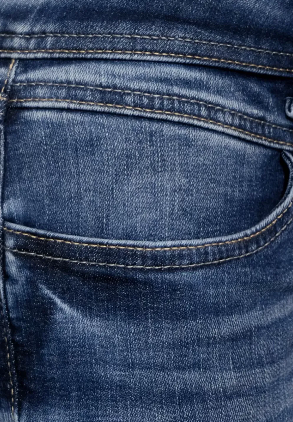 Blaue Slim Fit Denim