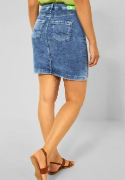 Blauer Jeansrock