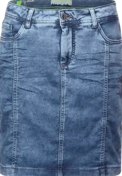 Blauer Jeansrock