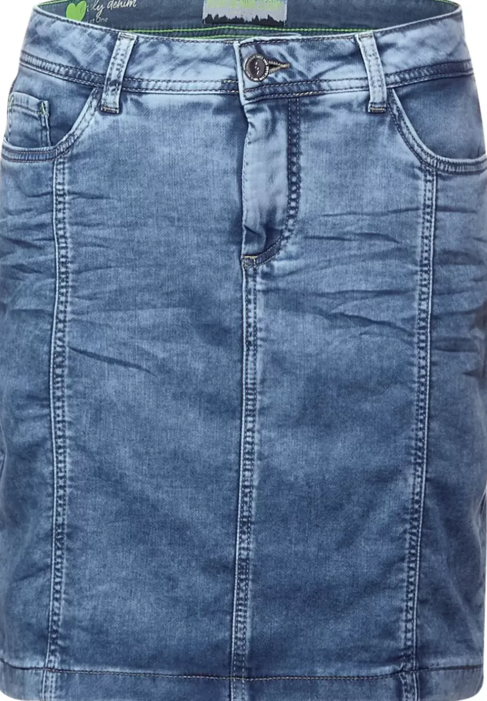 Blauer Jeansrock