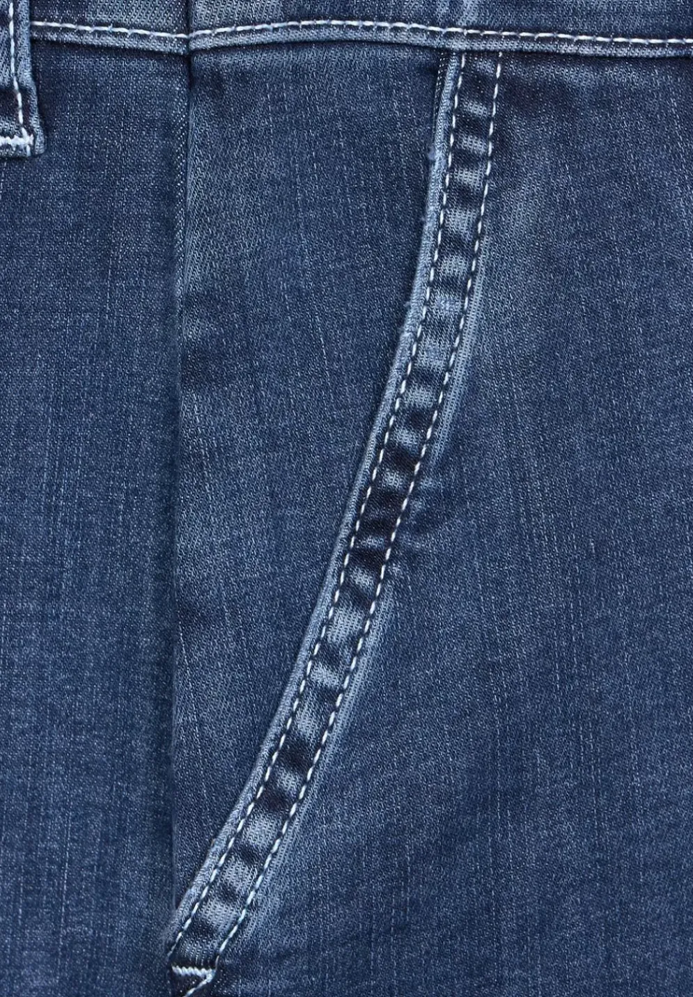 Blaues Jeanskleid