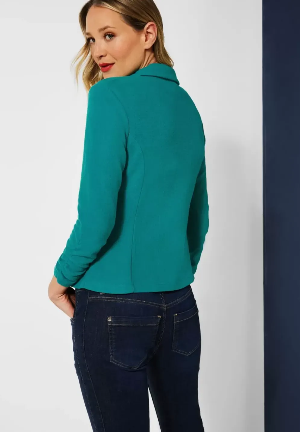 Blazer Mit Raffungen