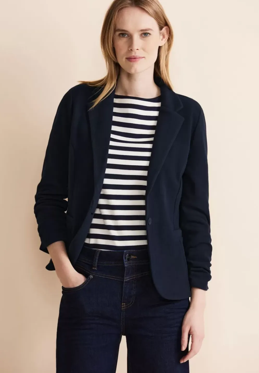 Blazer Mit Raffungen