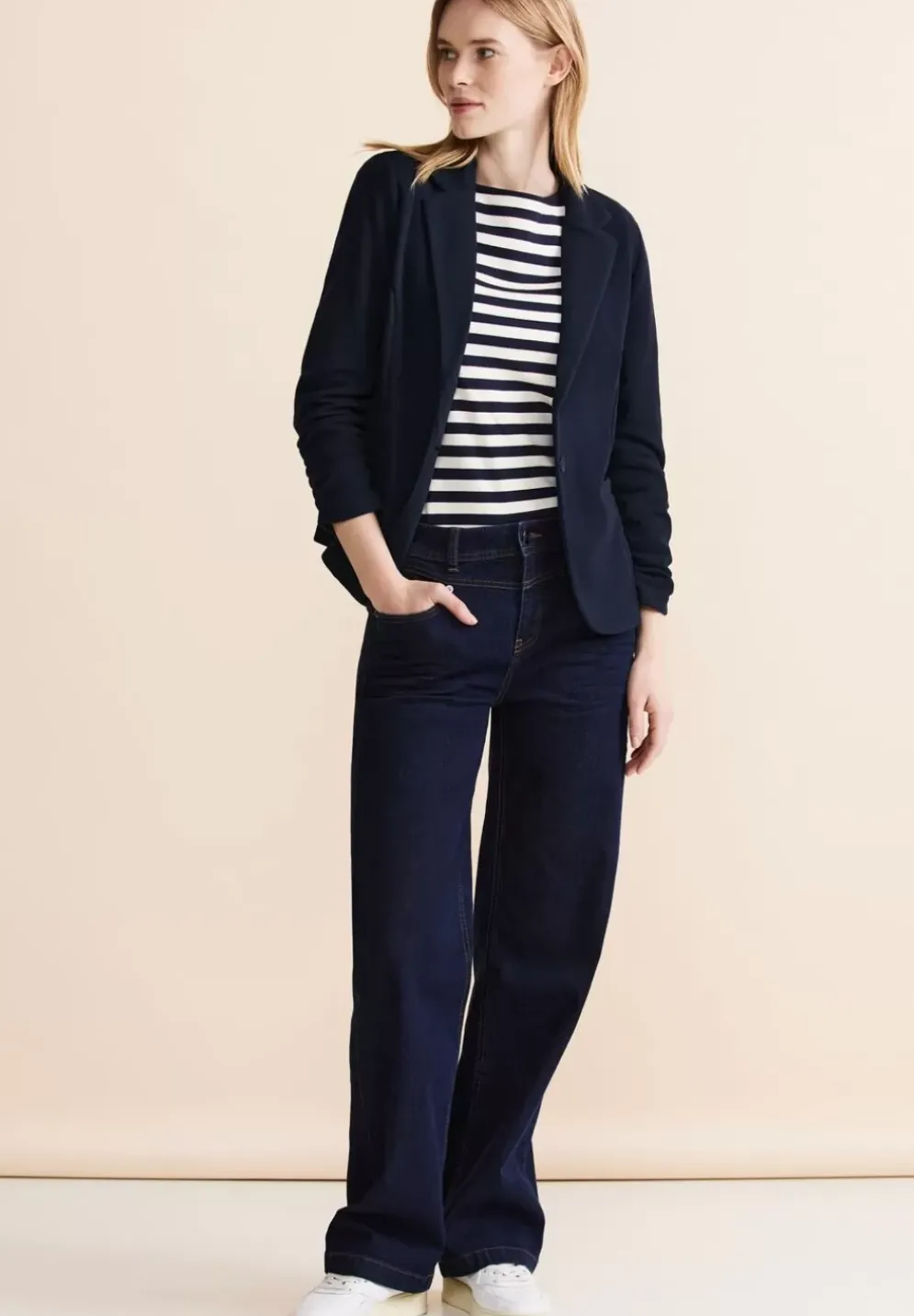 Blazer Mit Raffungen