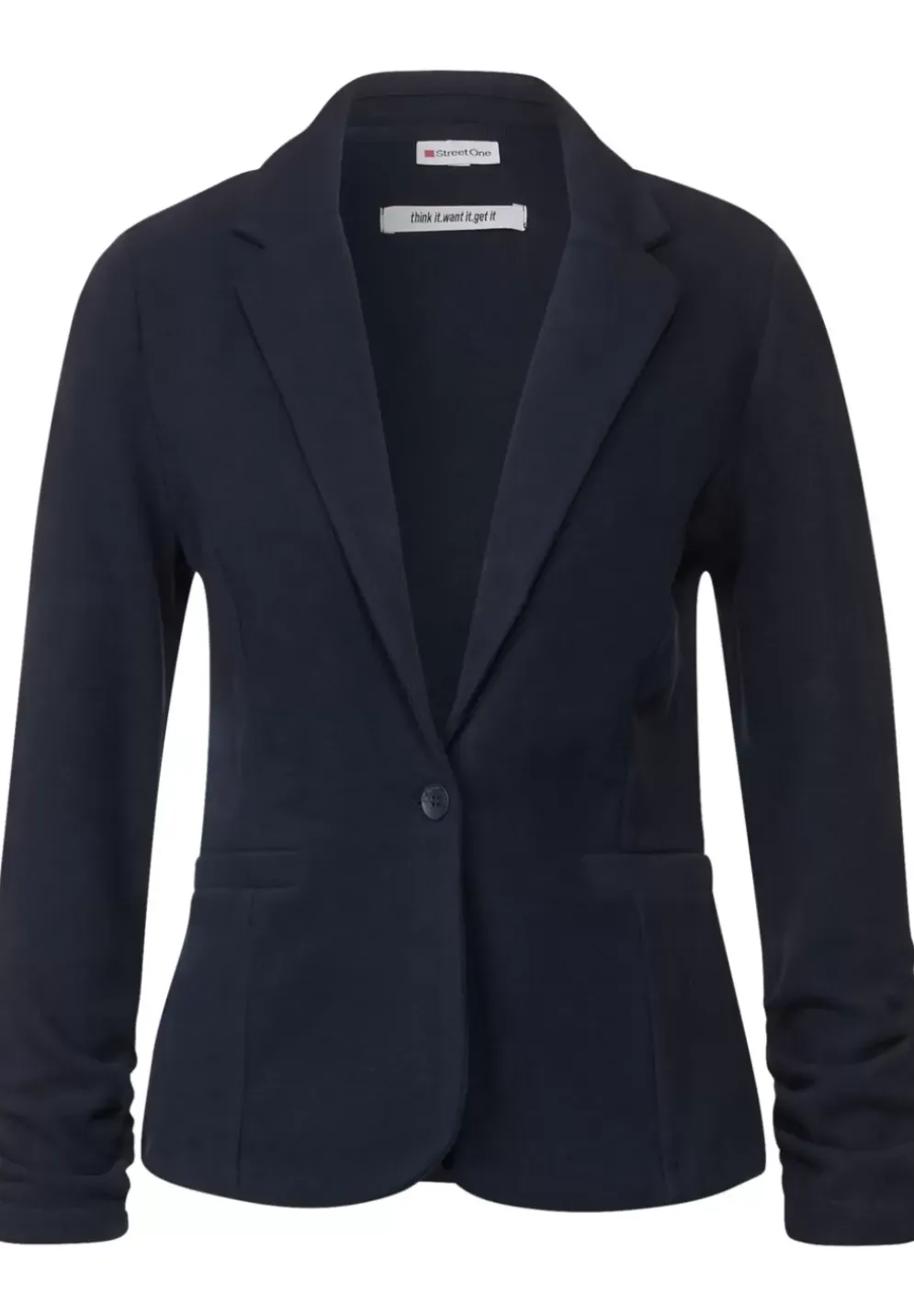Blazer Mit Raffungen