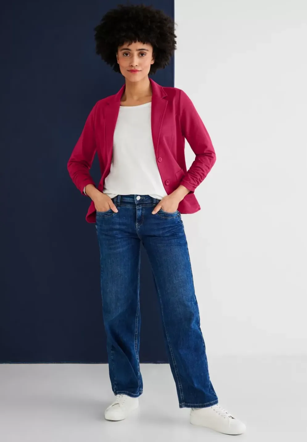 Blazer Mit Raffungen