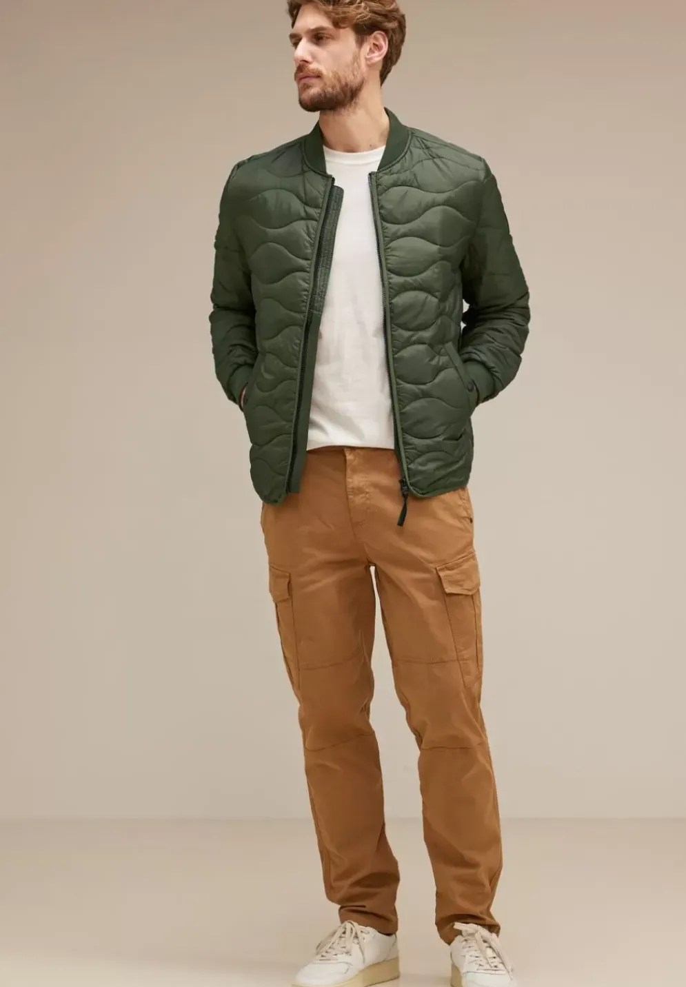 Blouson Mit Eingriffstaschen