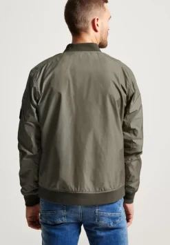 Blouson Mit Strickbundchen