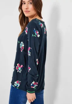 Blumen Printmix Bluse