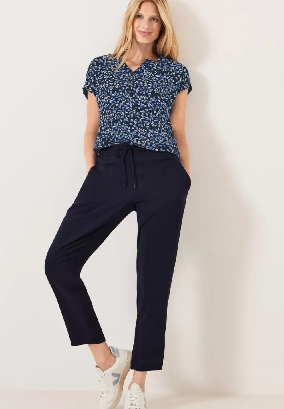 Blumenprint Bluse