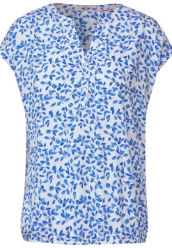 Blumenprint Bluse