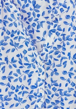 Blumenprint Bluse